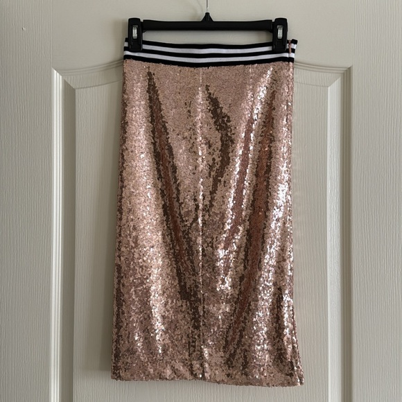 NWOT Jealous Tomato Sequin Mid Length Skirt Size Small - Picture 4 of 14